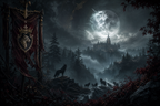 A Broken Alpha Heiress's Revenge - Blackcrest Books mood artwork