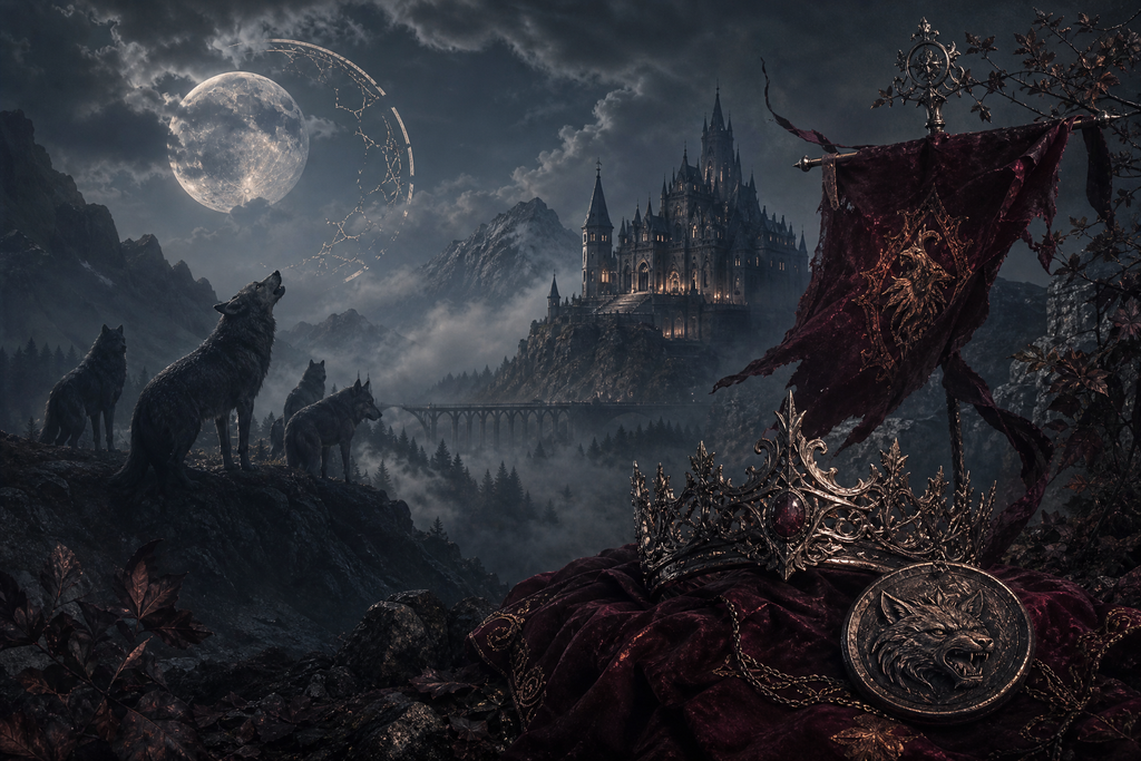 A Warrior Luna's Awakening - Blackcrest Books mood artwork