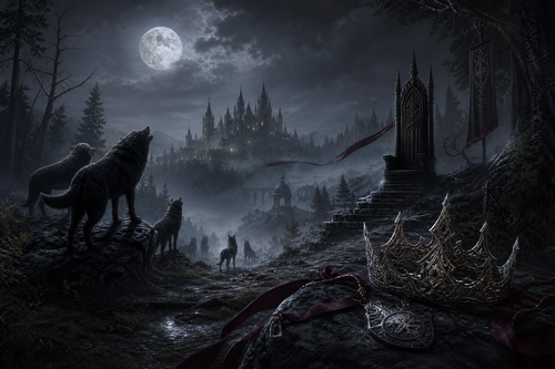 Accidentally Marked By The Alpha King - Blackcrest Books mood artwork