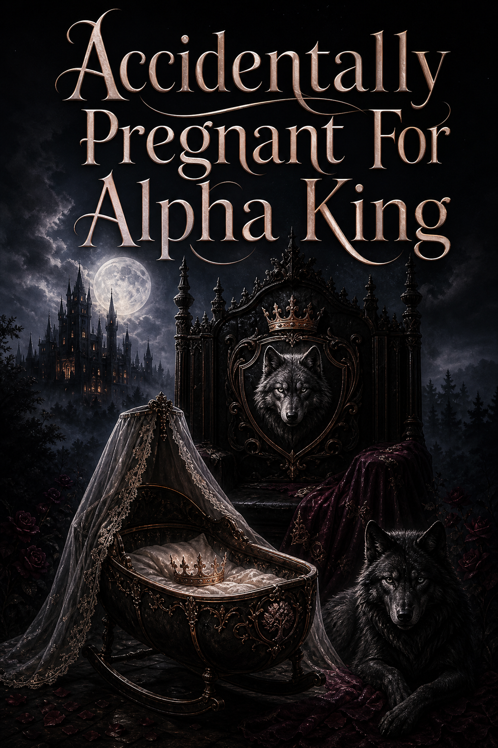 Accidentally Pregnant For Alpha King - Blackcrest Books cover art
