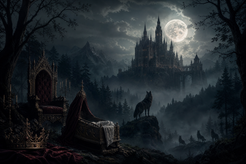 Accidentally Pregnant For Alpha King - Blackcrest Books mood artwork