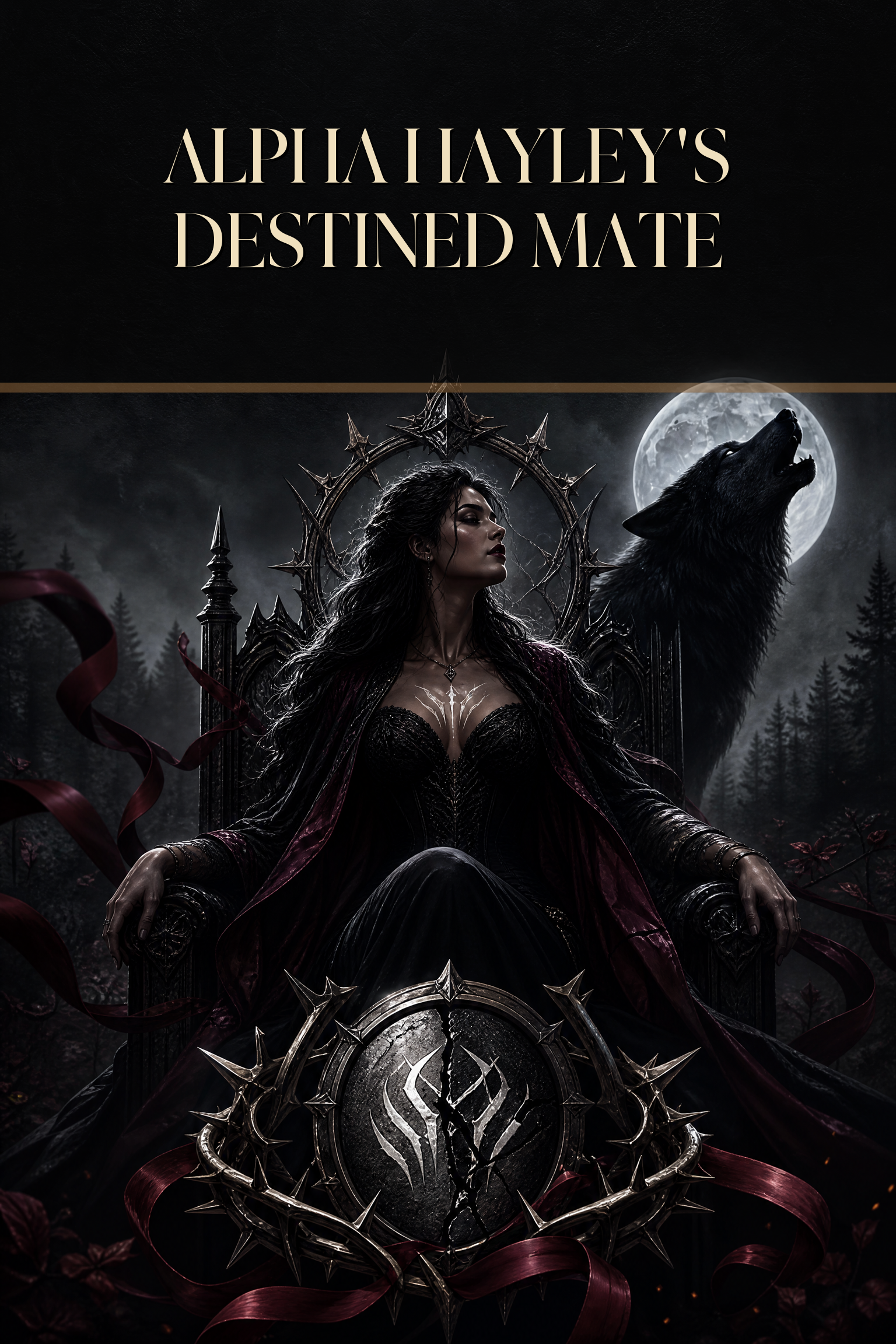 Alpha Hayley's Destined Mate - Blackcrest Books cover art