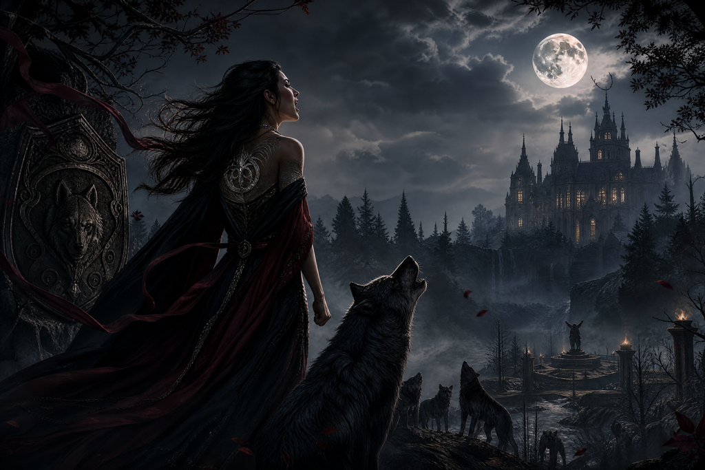 Alpha Hayley's Destined Mate - Blackcrest Books mood artwork