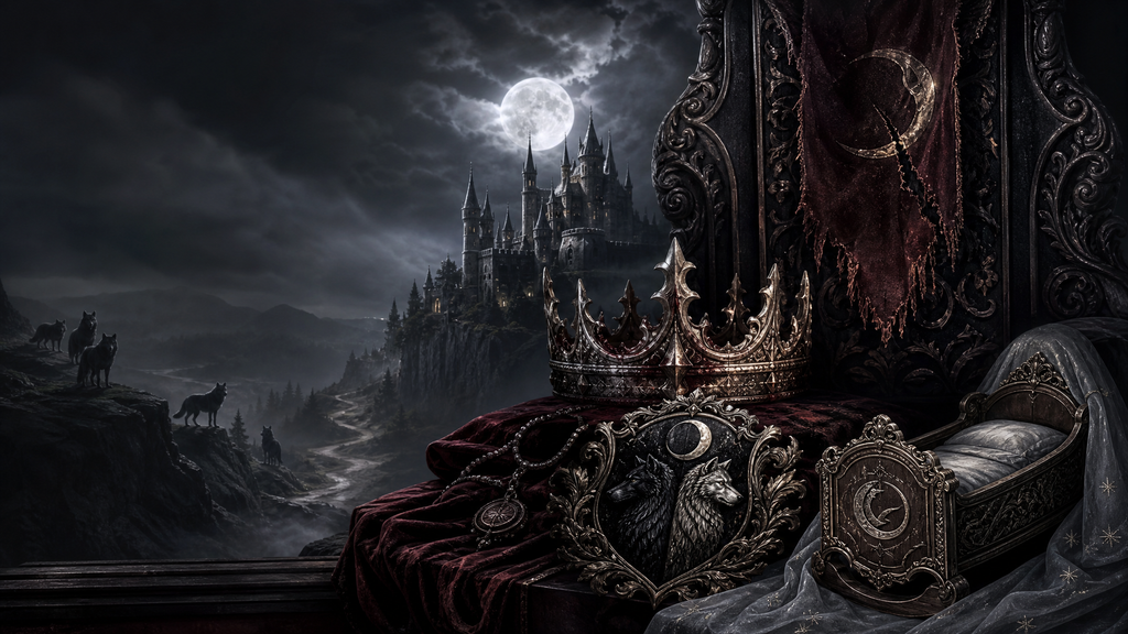 Alpha King's Lost Luna - Blackcrest Books blog artwork