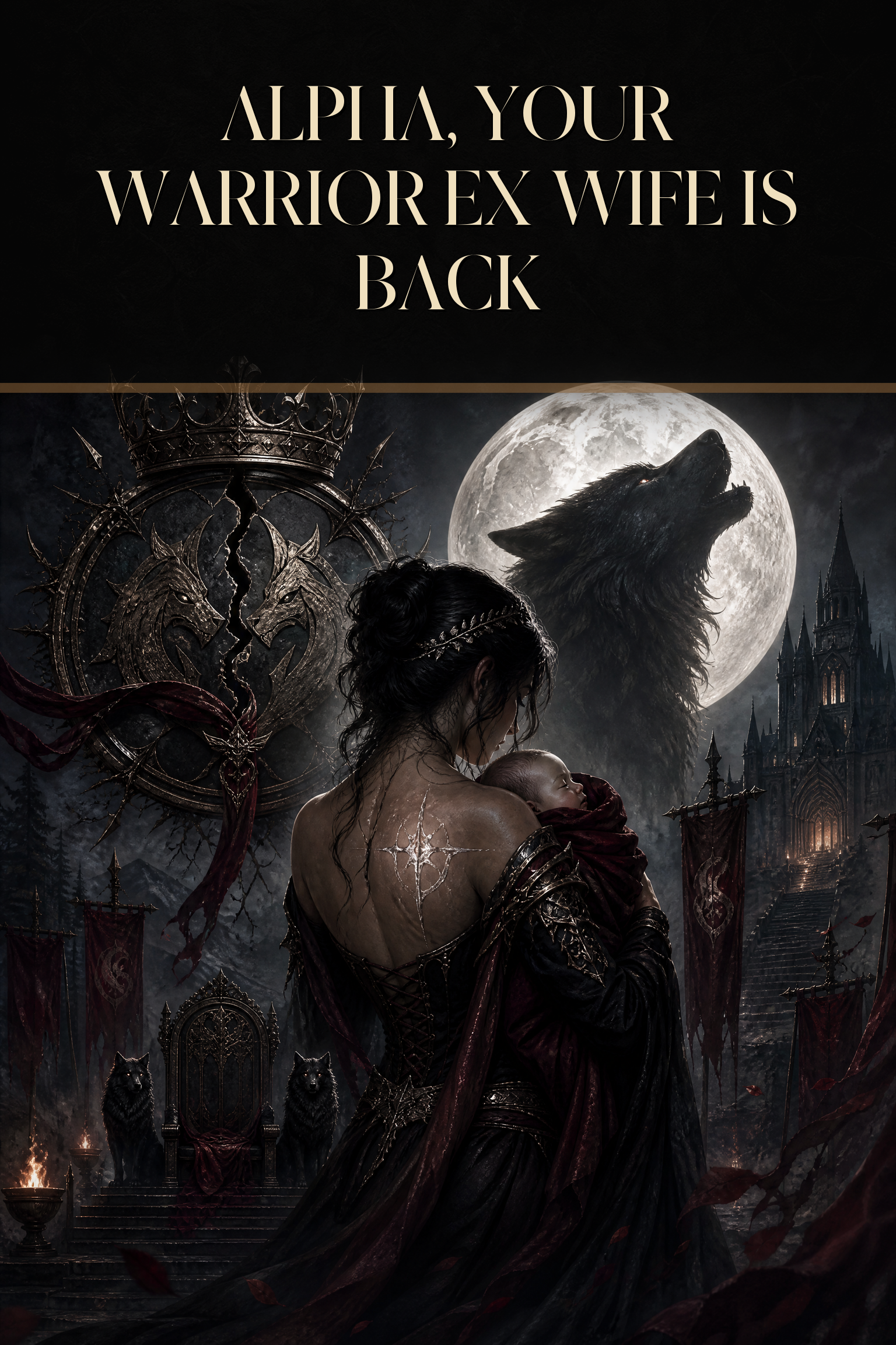 Alpha, Your Warrior Ex-wife Is Back - Blackcrest Books preview cover image