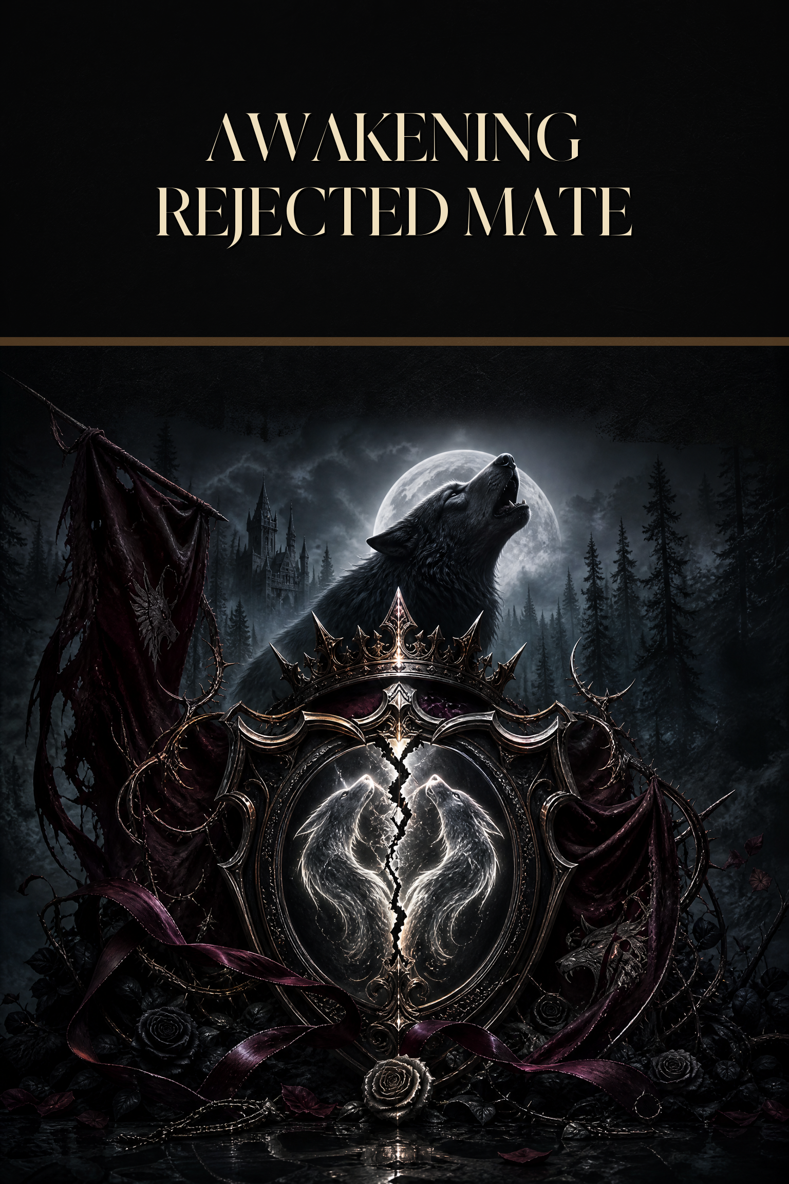 Awakening Rejected Mate - Blackcrest Books cover art