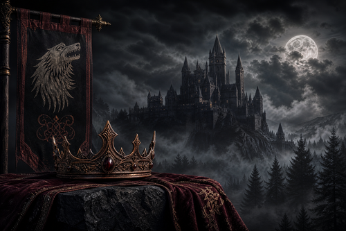 Being the Lycan Queen, Claiming by the Alpha - Blackcrest Books mood artwork