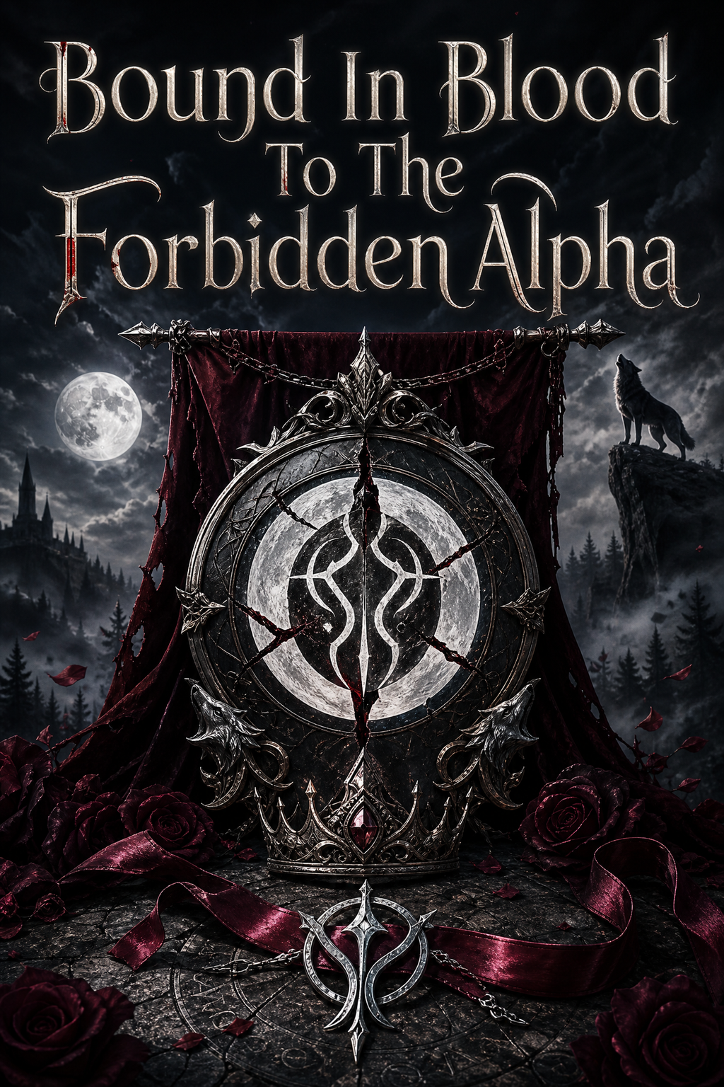 Bound In Blood To The Forbidden Alpha - Blackcrest Books cover art