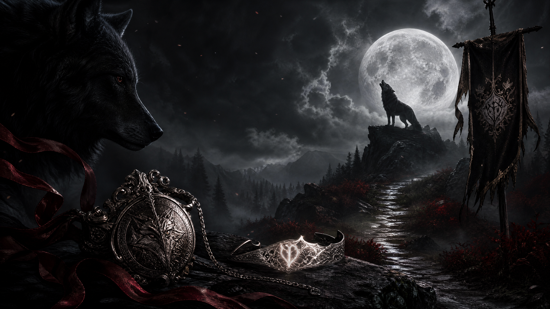 Bound In His Darkness - Blackcrest Books blog artwork