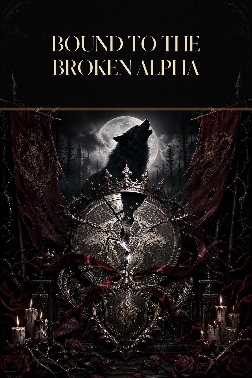 Bound To The Broken Alpha - Blackcrest Books cover art