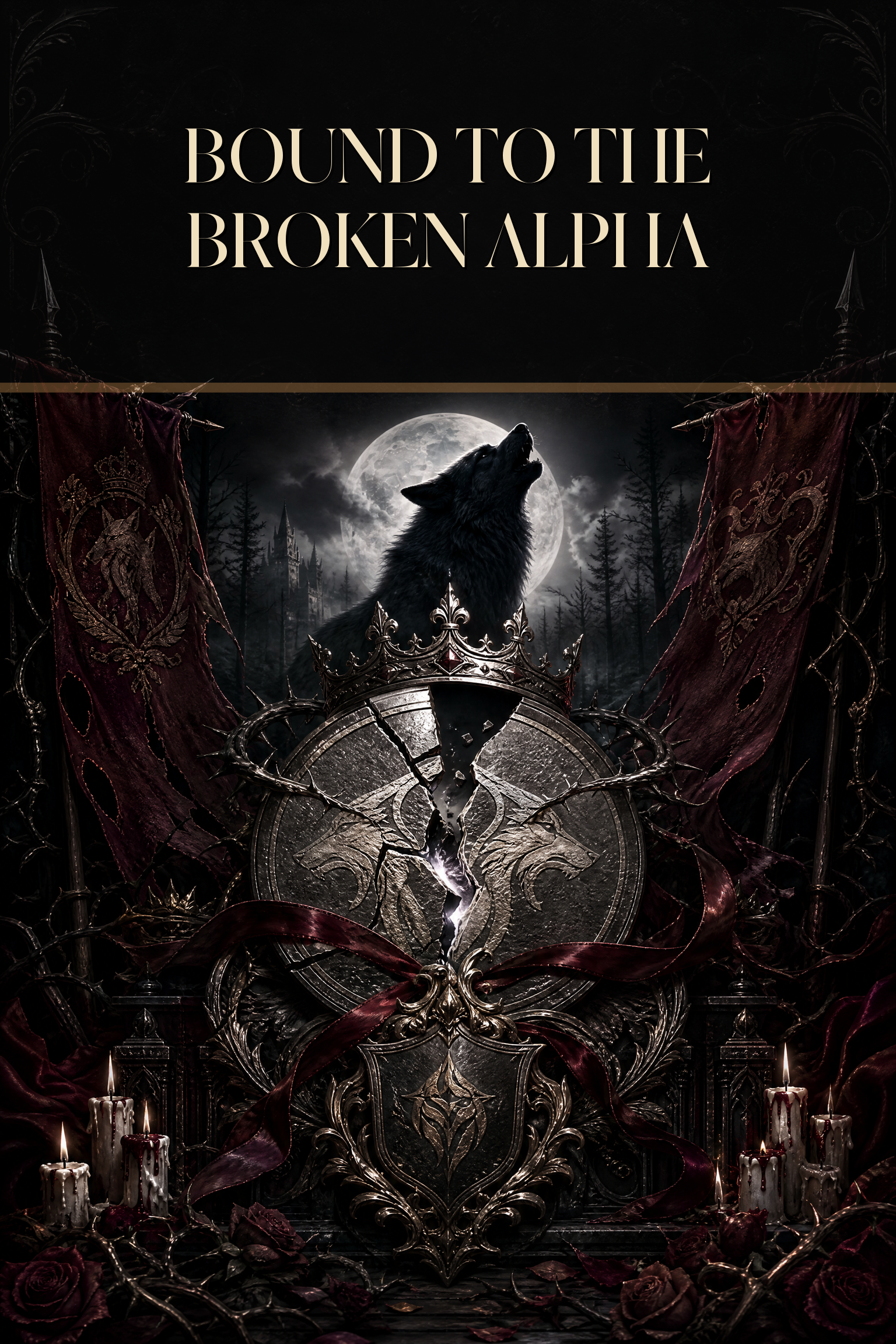 Bound To The Broken Alpha - Blackcrest Books cover art