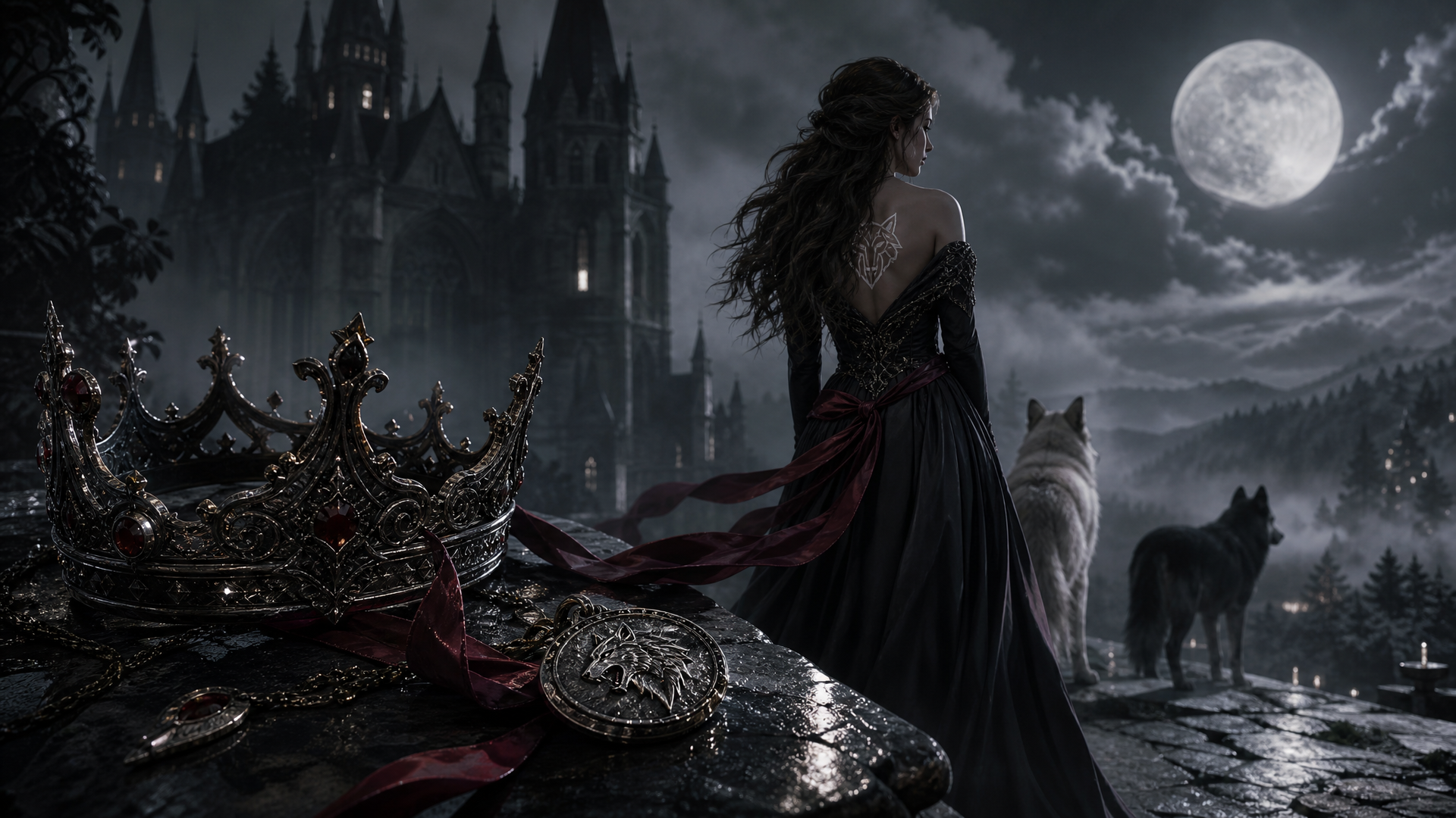 Chasing His Kickass Luna Back - Blackcrest Books blog artwork