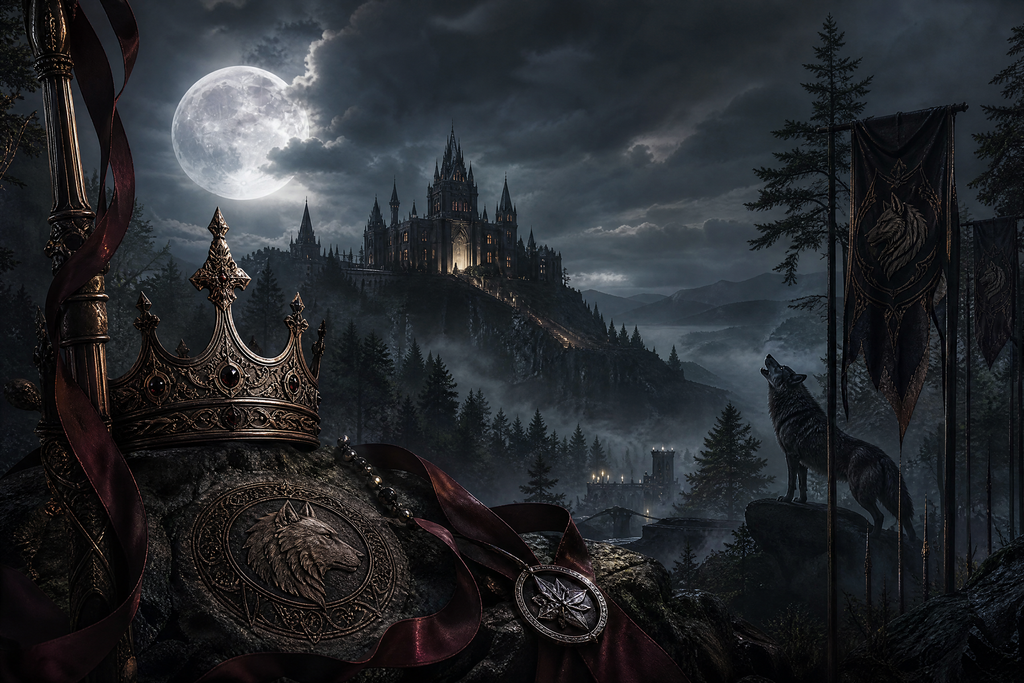 Chasing His Kickass Luna Back - Blackcrest Books mood artwork
