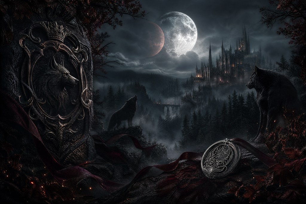 Claimed By My Bestie's Alpha Daddy - Blackcrest Books mood artwork