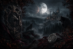 Claimed By My Bestie's Alpha Daddy - Blackcrest Books mood artwork