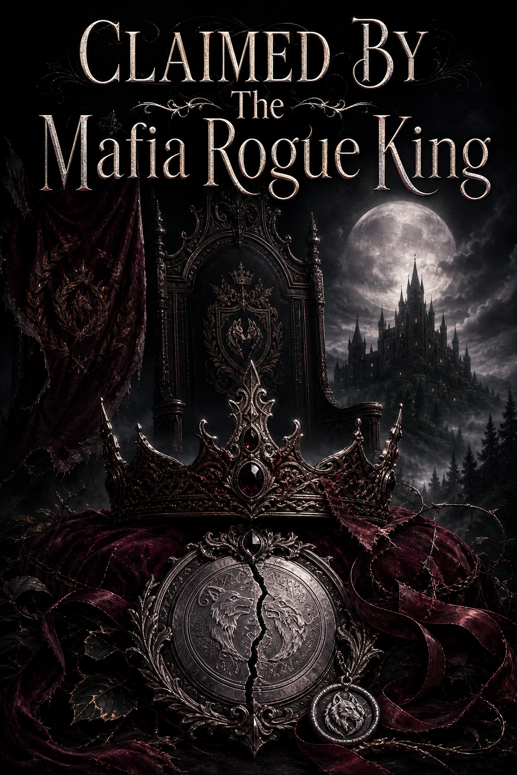 Claimed By The Mafia Rogue King - Blackcrest Books cover art