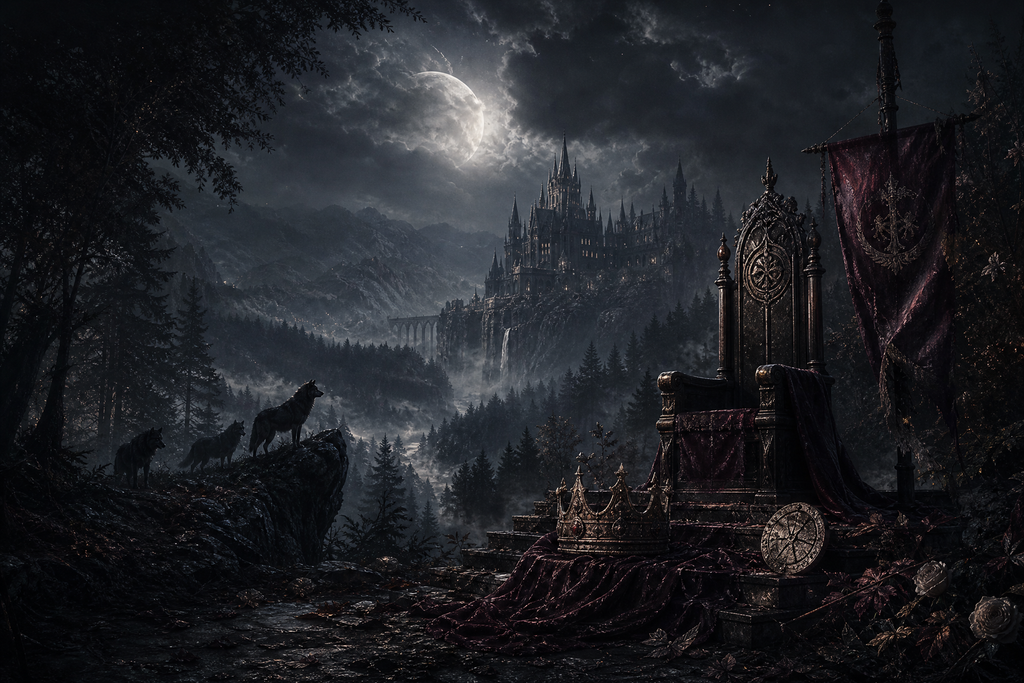 Claimed By The Mafia Rogue King - Blackcrest Books mood artwork
