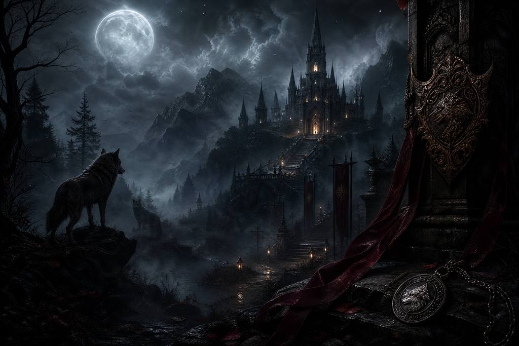 Claimed By The Ruthless Alpha - Blackcrest Books mood artwork