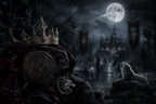 Claimed In The Shadows - Blackcrest Books mood artwork