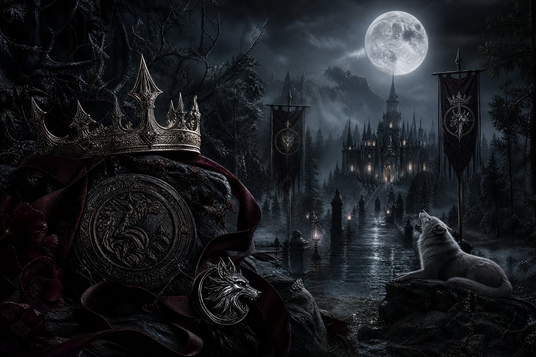 Claimed In The Shadows - Blackcrest Books preview mood image