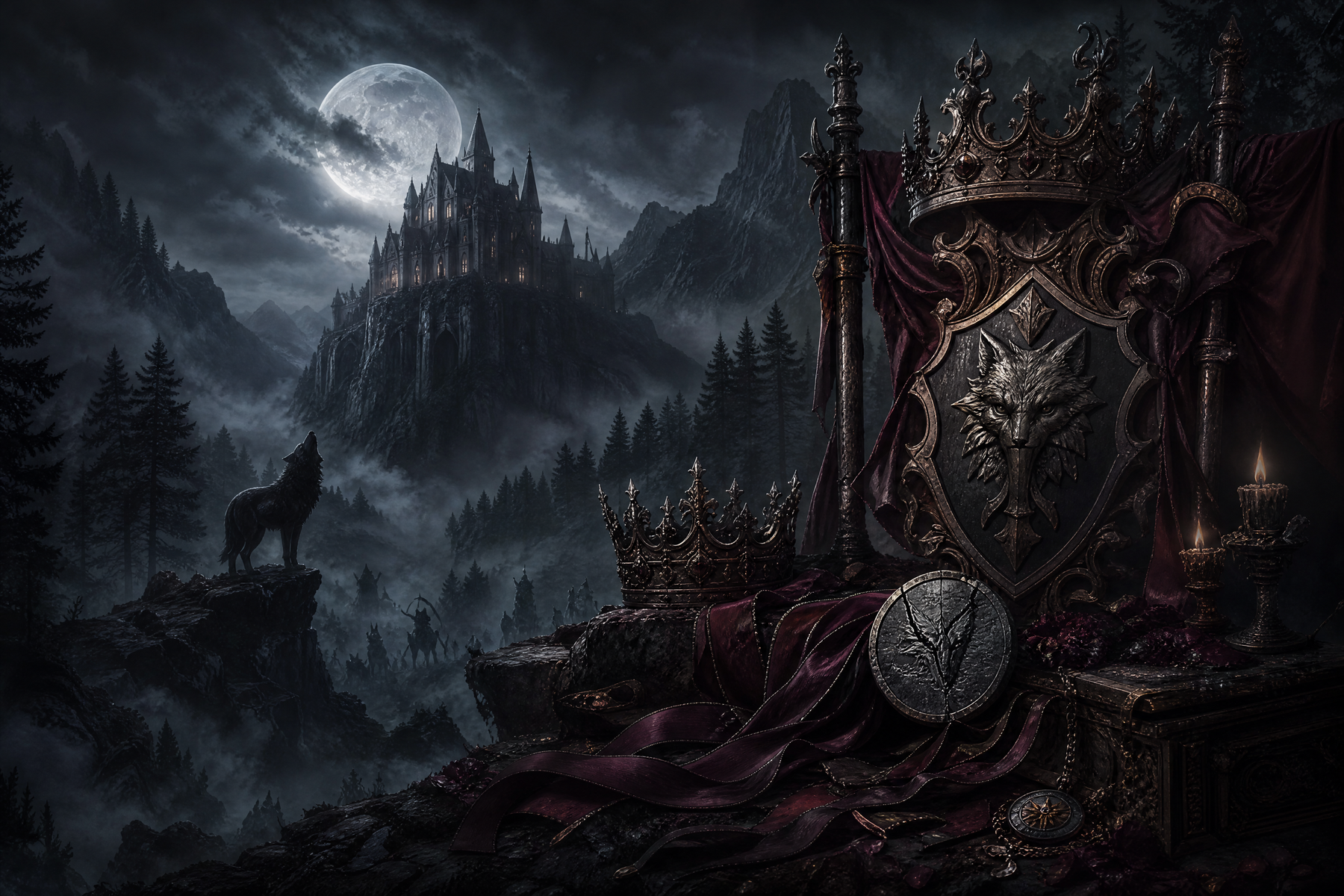 Counterback of the Despised Luna - Blackcrest Books mood artwork
