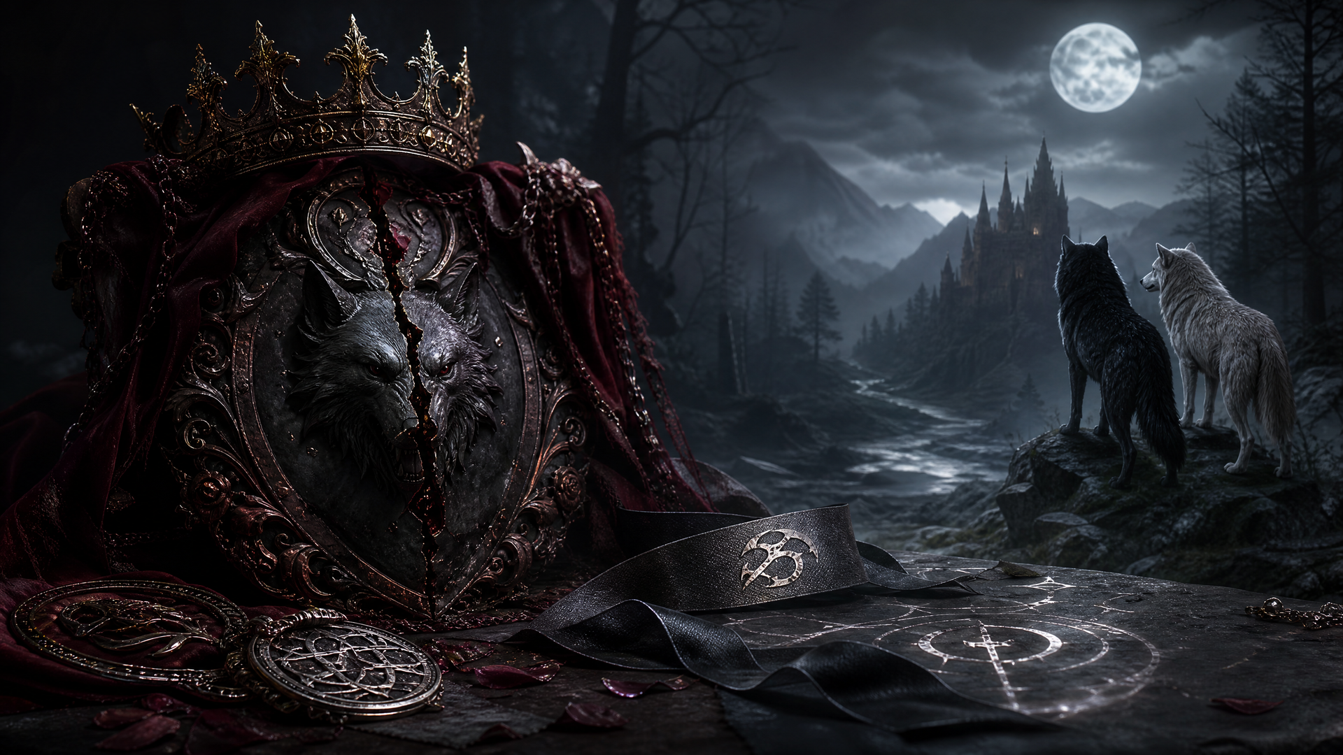 Cruel Fate: Chained To The Alpha - Blackcrest Books end cta image