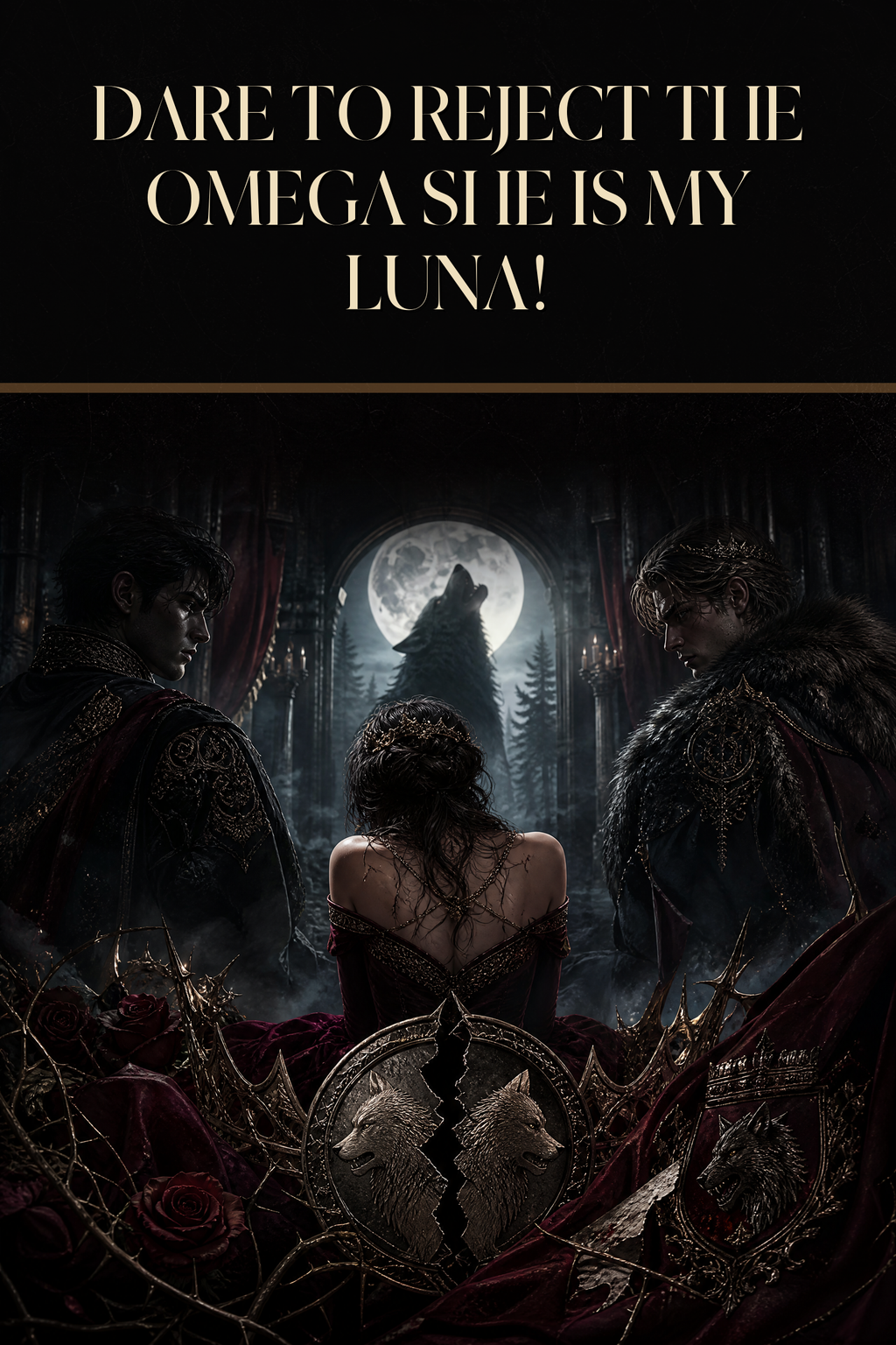 Dare To Reject The Omega She Is My Luna! - Blackcrest Books cover art