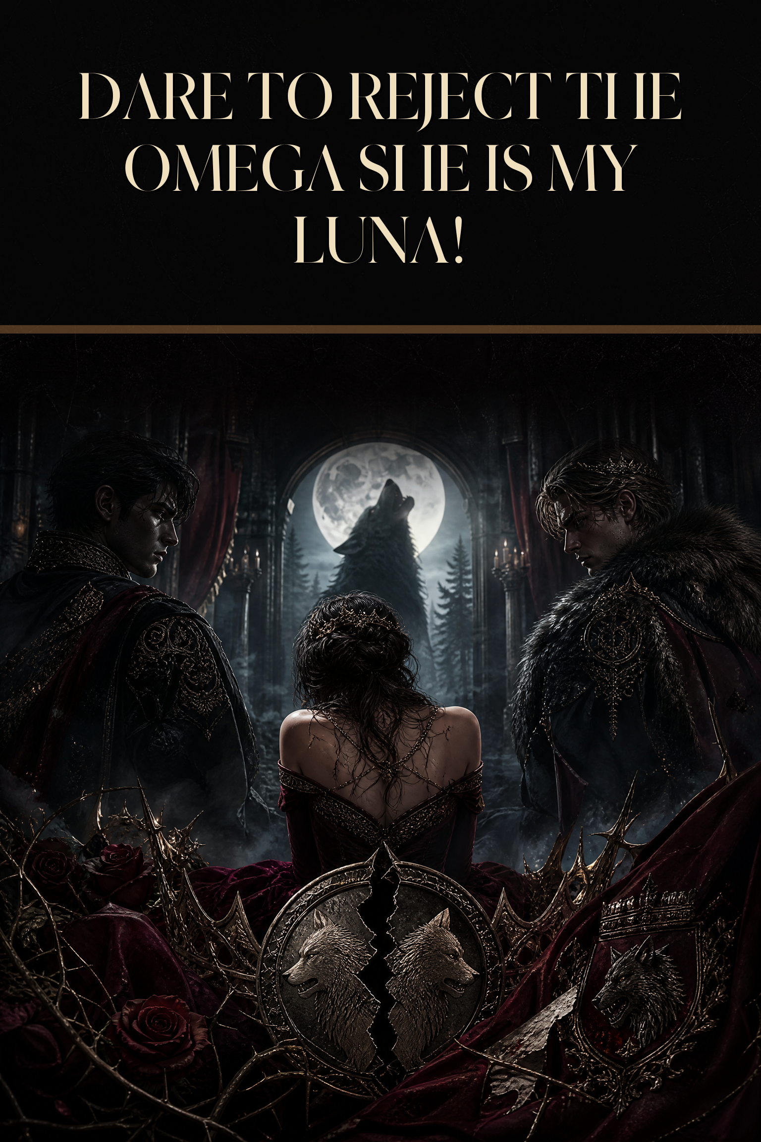 Dare To Reject The Omega She Is My Luna! - Blackcrest Books cover art