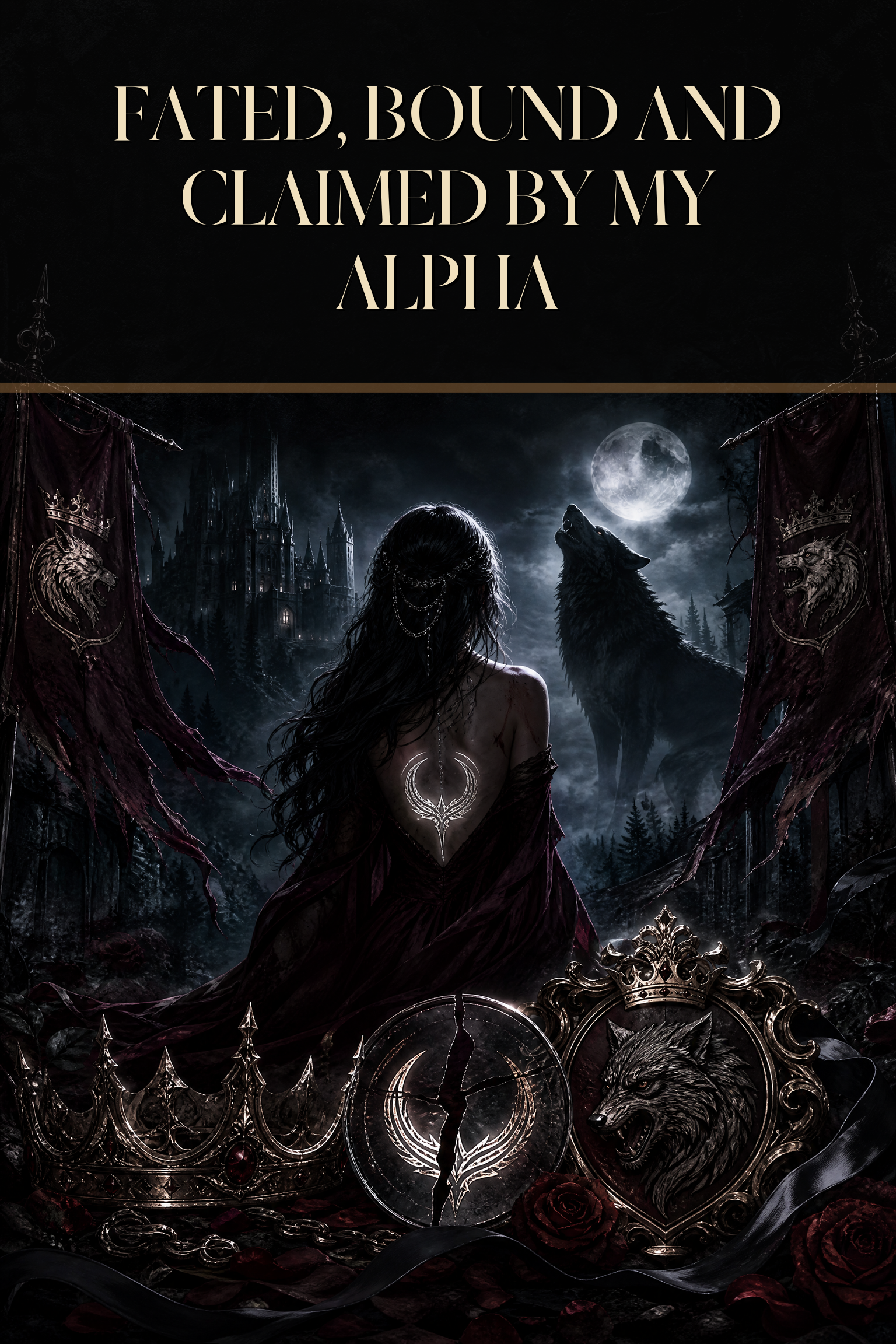 Fated, Bound and Claimed by My Alpha - Blackcrest Books cover art