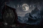 Gold Moon: Mated To The Beta Twins - Blackcrest Books mood artwork