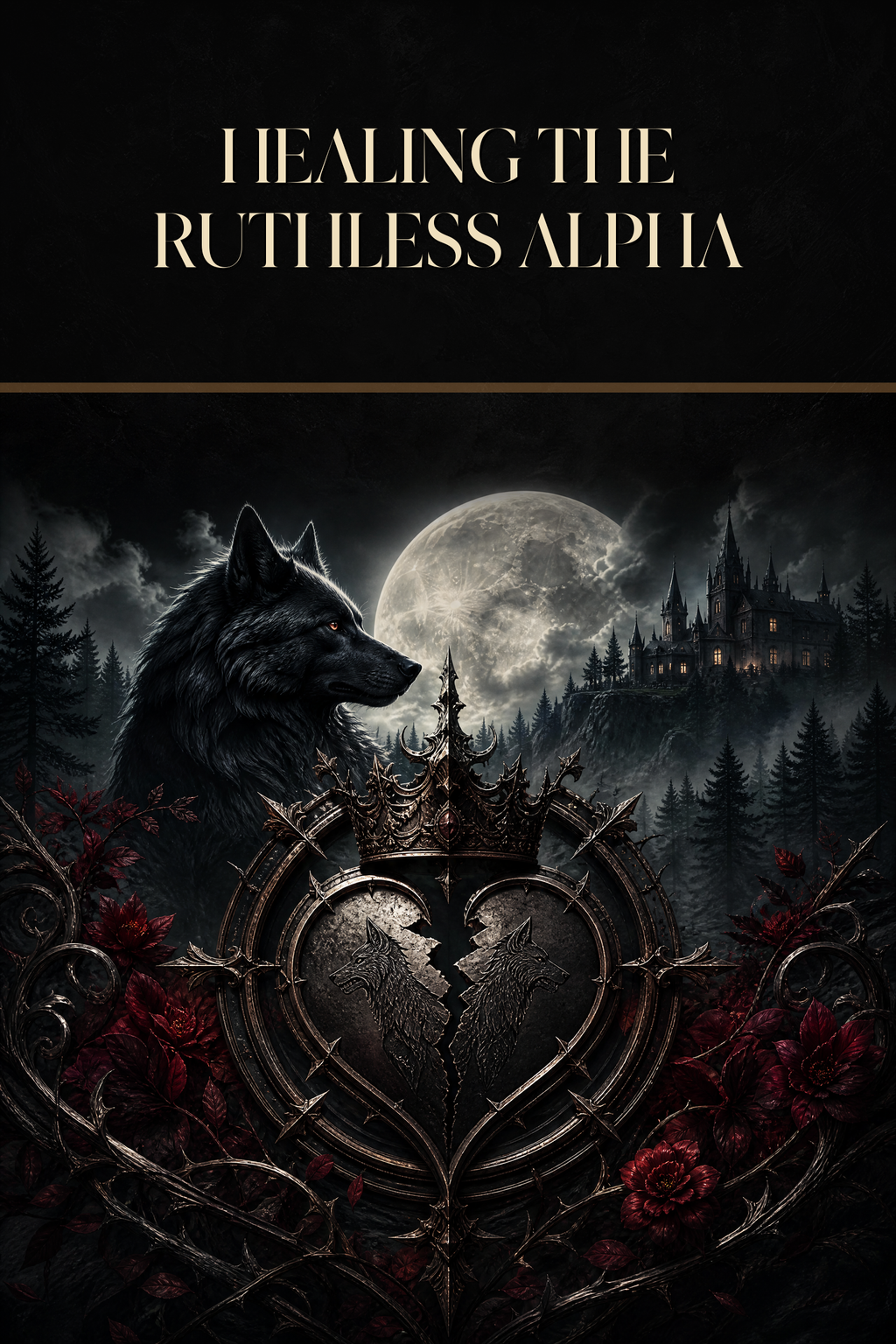 Healing The Ruthless Alpha - Blackcrest Books cover art