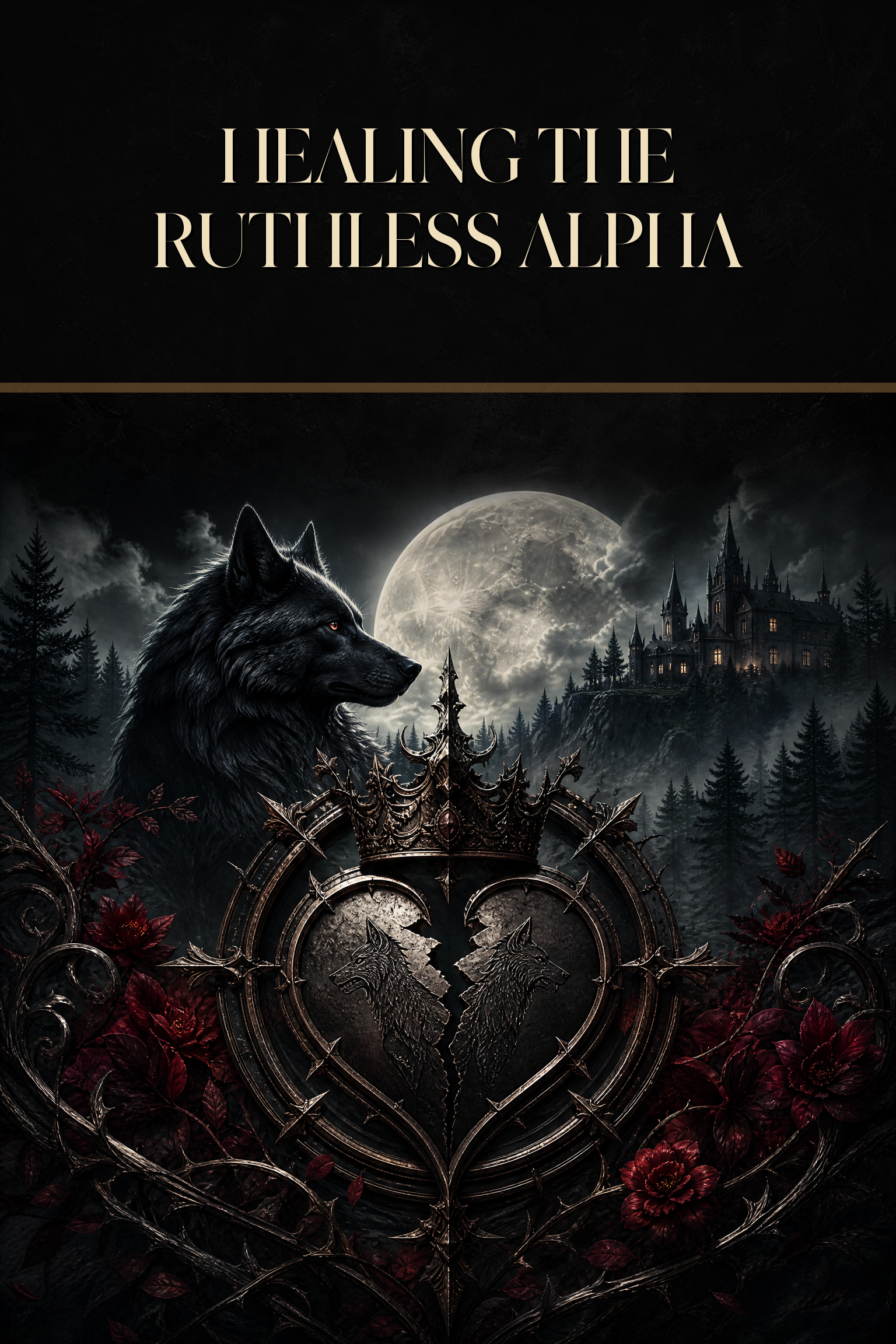 Healing The Ruthless Alpha - Blackcrest Books cover art