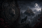 Healing The Ruthless Alpha - Blackcrest Books mood artwork