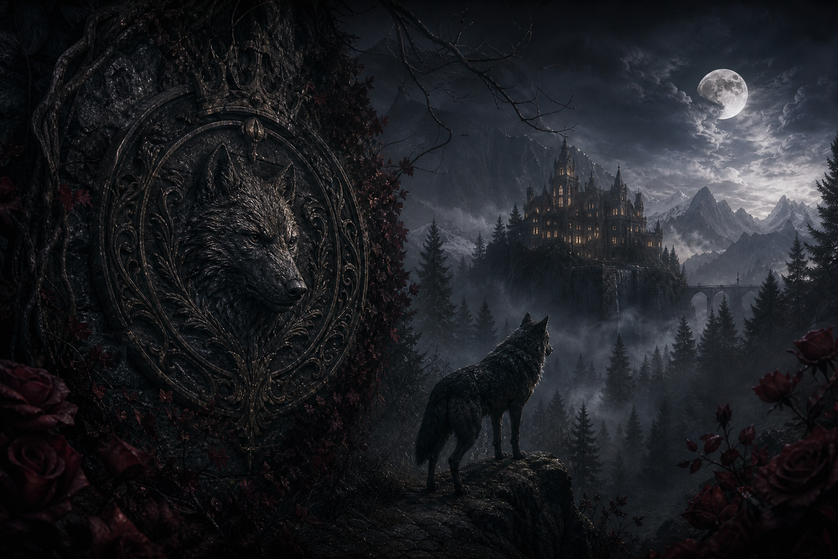 Healing The Ruthless Alpha - Blackcrest Books mood artwork