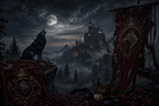His Abandoned Luna - Blackcrest Books mood artwork