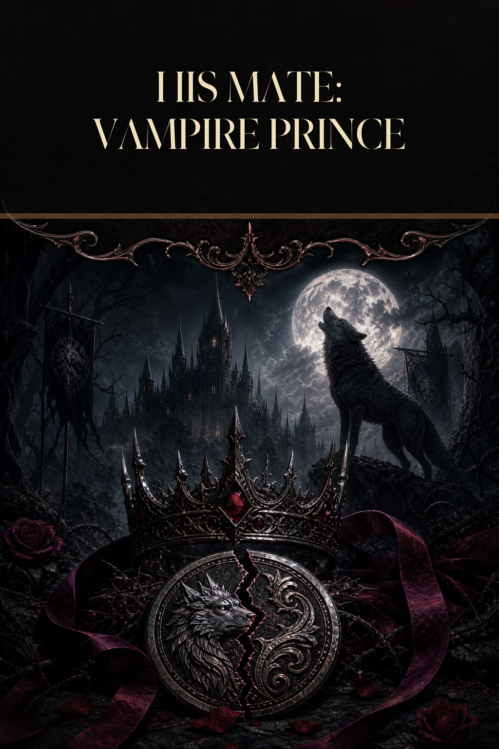 His Mate: Vampire Prince - Blackcrest Books cover art