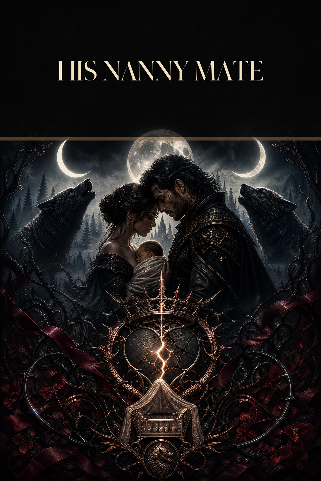 His Nanny Mate - Blackcrest Books cover art