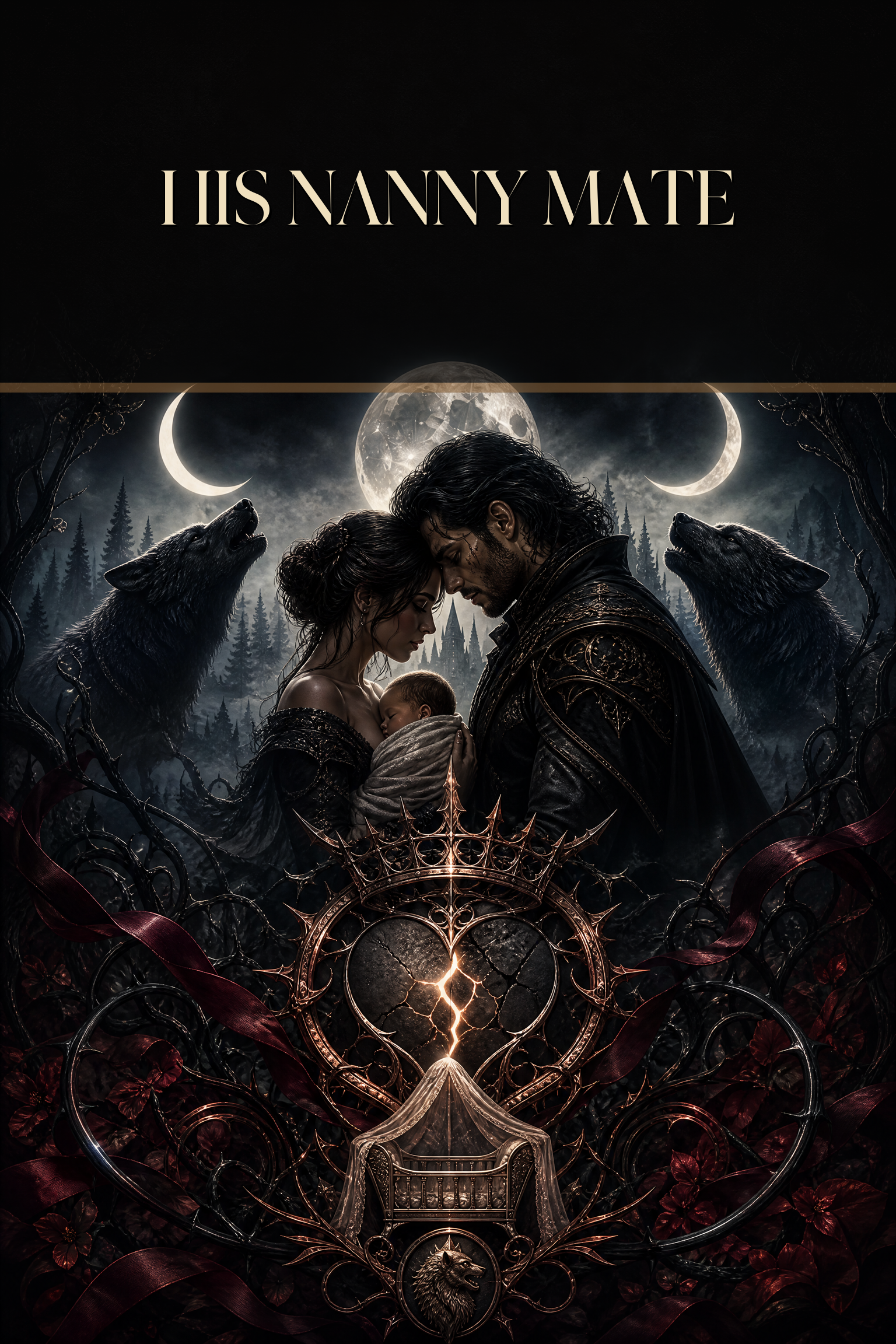 His Nanny Mate - Blackcrest Books cover art