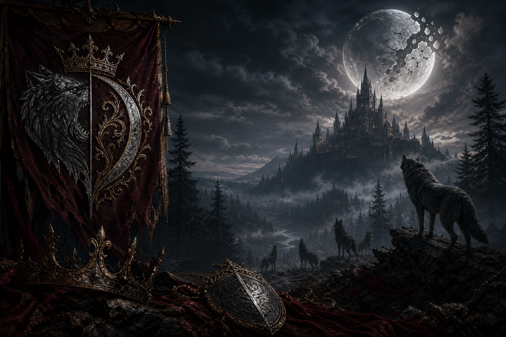 His Reject: The Alpha King's Hybrid - Blackcrest Books mood artwork