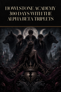 Howlstone Academy 300 Days With The Alpha Beta Triplets - Blackcrest Books cover art