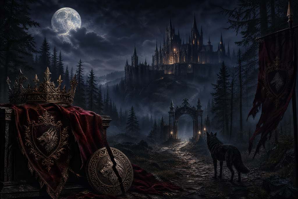 I'm BACK!! - Blackcrest Books mood artwork