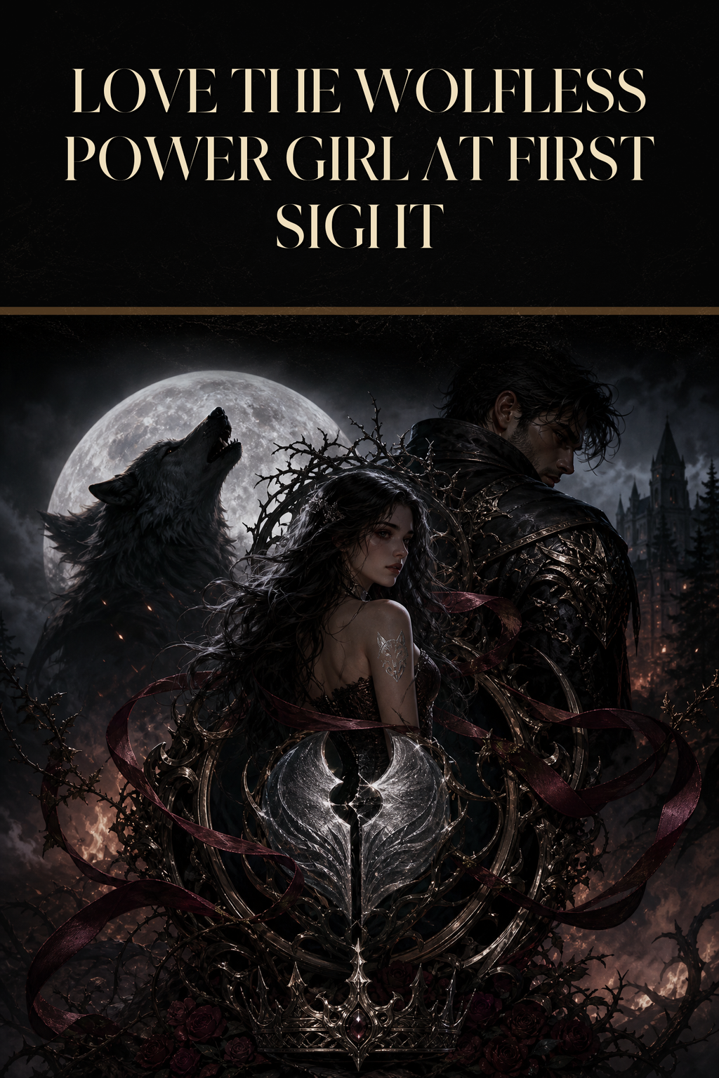 Love the Wolfless Power Girl at First Sight - Blackcrest Books cover art