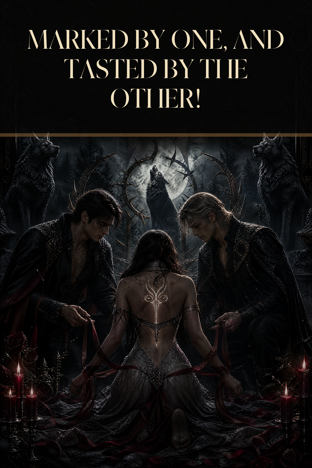 Marked By One, And Tasted By The Other! - Blackcrest Books cover art