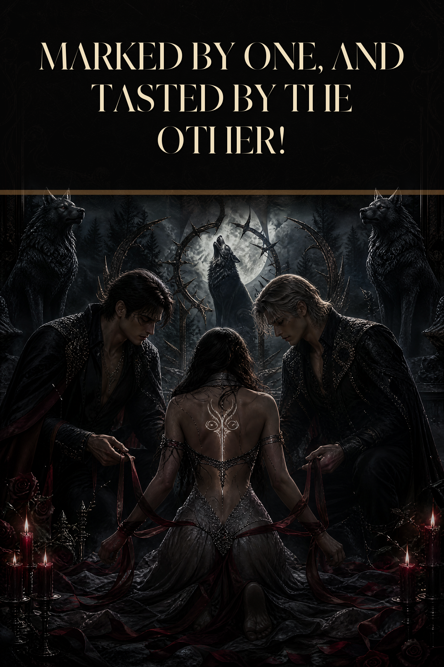 Marked By One, And Tasted By The Other! - Blackcrest Books cover art