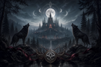 Marked By The Demon Triplet Alpha Kings - Blackcrest Books mood artwork