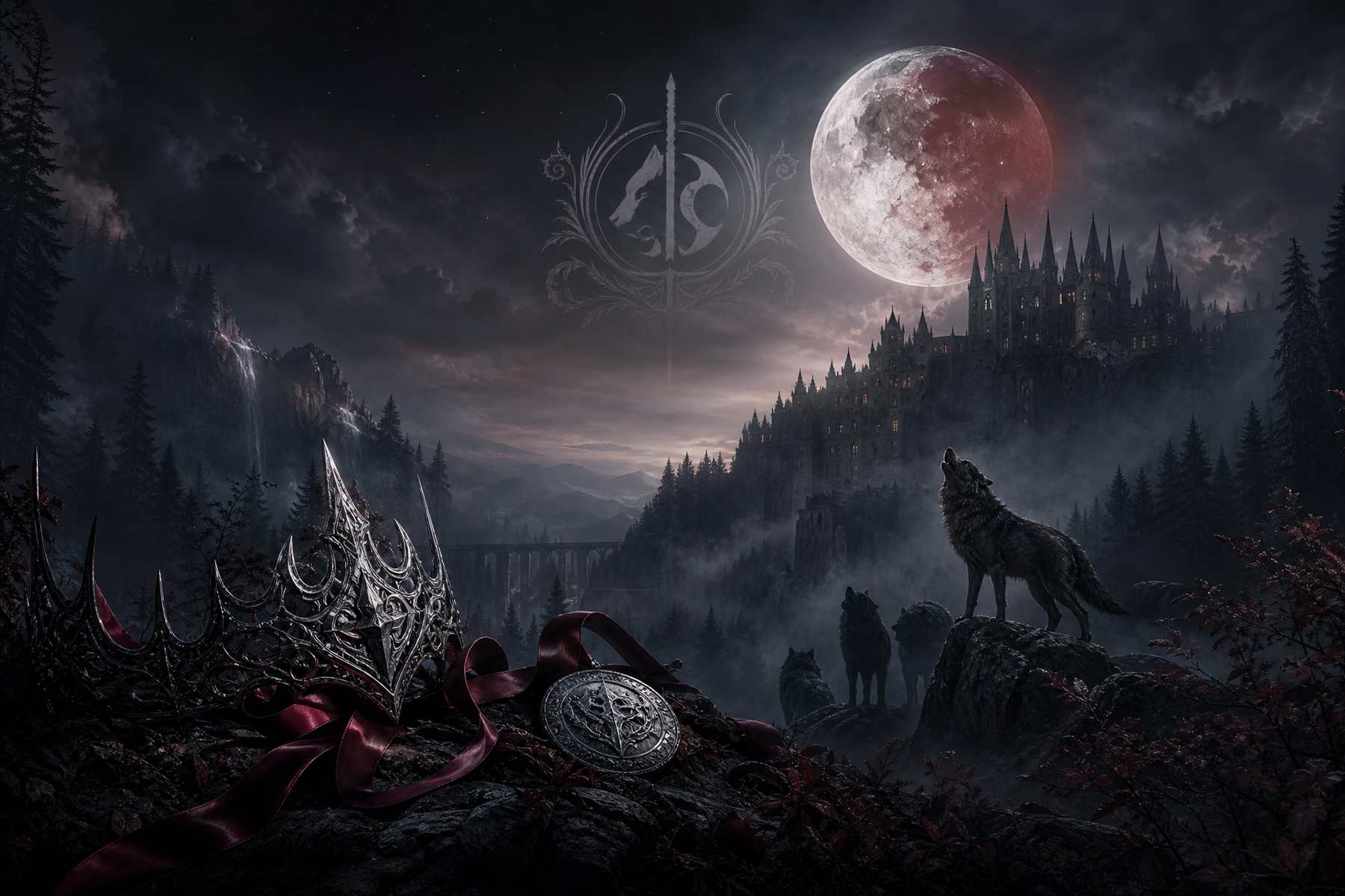 Marked by the Pureblood Alpha - Blackcrest Books mood artwork