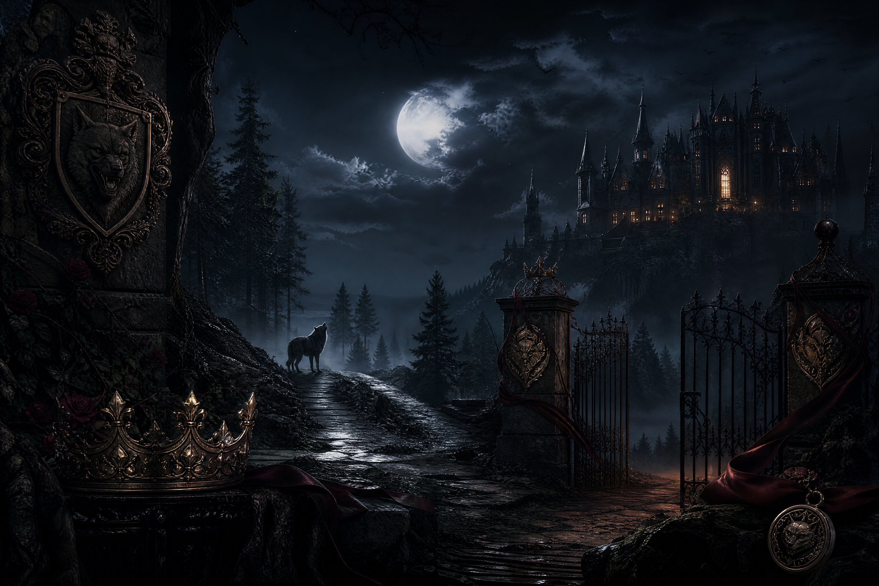 Mated To Her Enemy's Brother - Blackcrest Books mood artwork