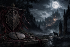 Mated To My Mate's Worst Enemy - Blackcrest Books mood artwork