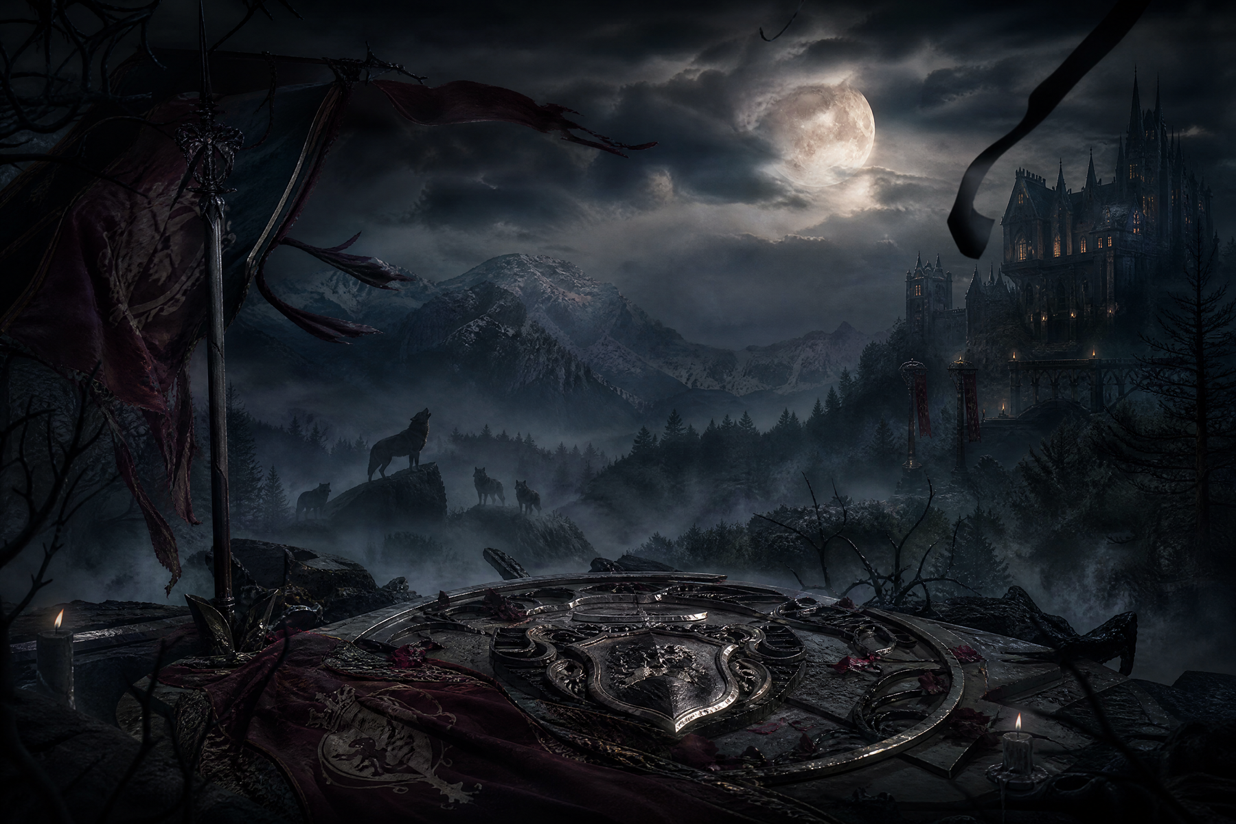 Mated To The Big Bad Alpha - Blackcrest Books preview mood image