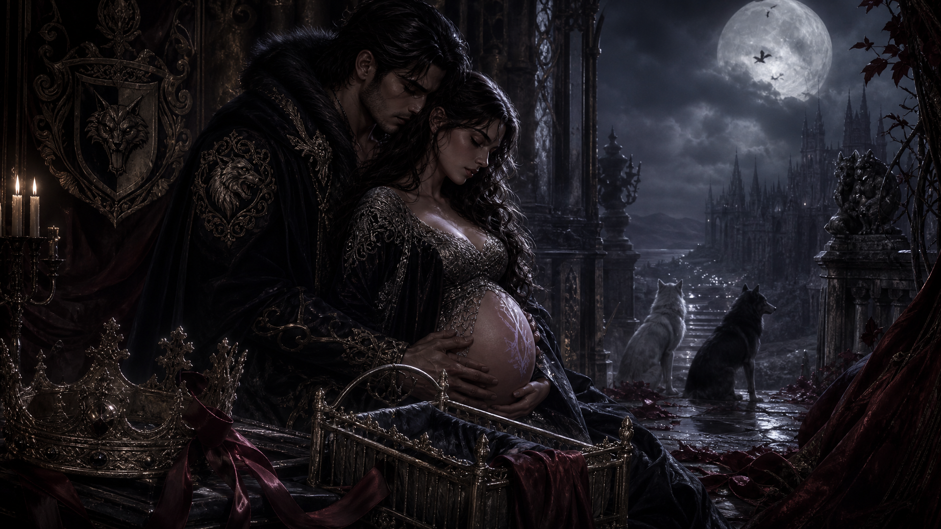 Mated To The Werewolf King - Blackcrest Books end cta image